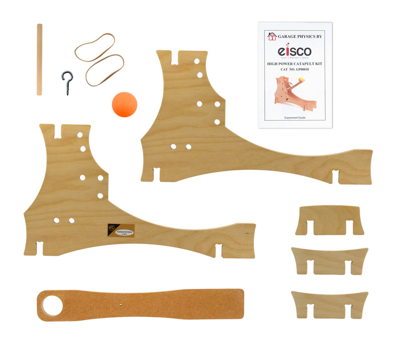 High Power Catapult Kit - Build Yourself - STEM Learning - Eisco Garage Physics