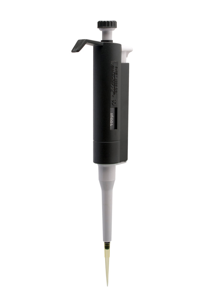 Fixed Volume Micropipette, 100μl - Mechanical Tip Ejector - Eisco Labs