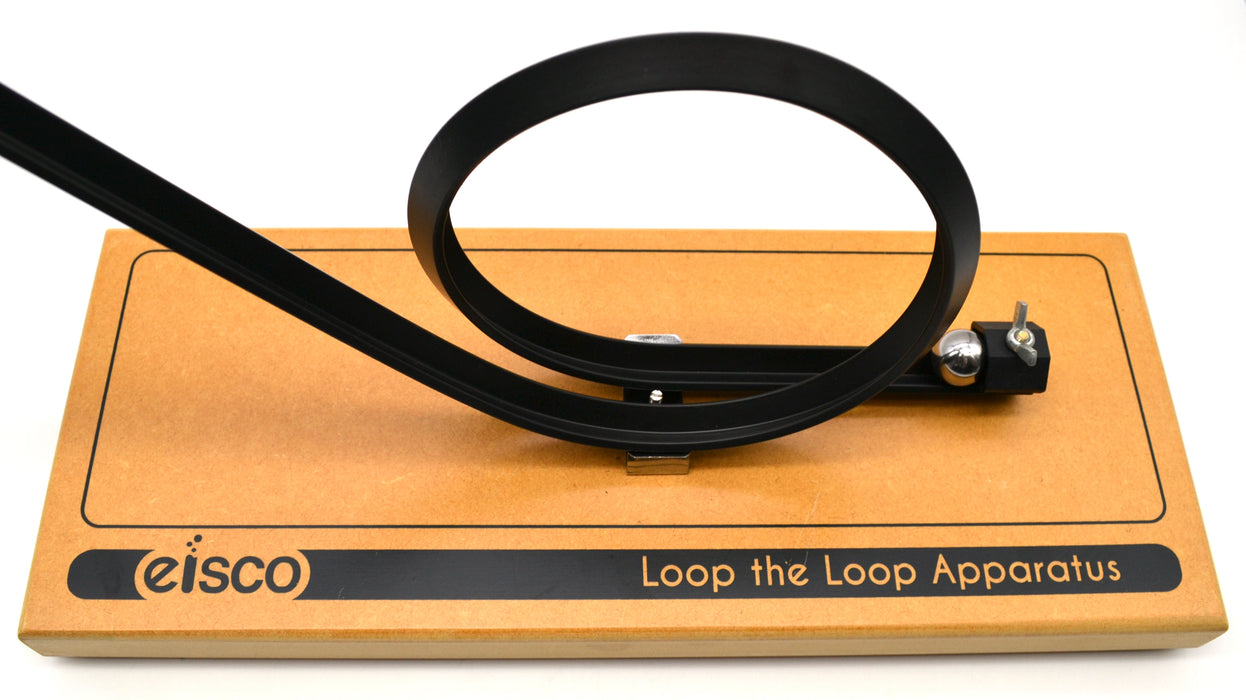 Loop the Loop, Centripetal Acceleration Demonstration, 24" Long, 22" Tall - Eisco Labs