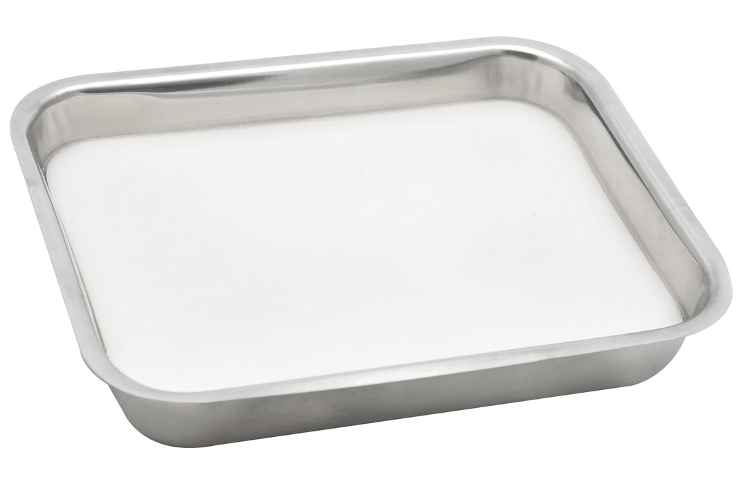 Dissection Tray, with Wax Liner - 15" x 12" - High Quality Stainless Steel - Eisco Labs