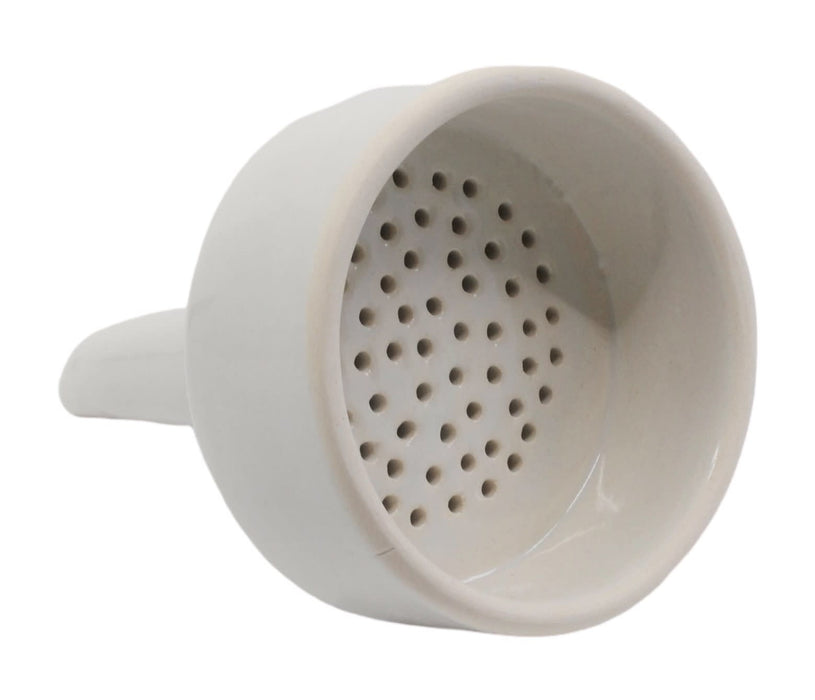 Buchner Funnel, 7.5cm - Porcelain - Straight Sides, Perforated Plate