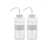2PK Performance Plastic Wash Bottle, No Label, 1000 ml