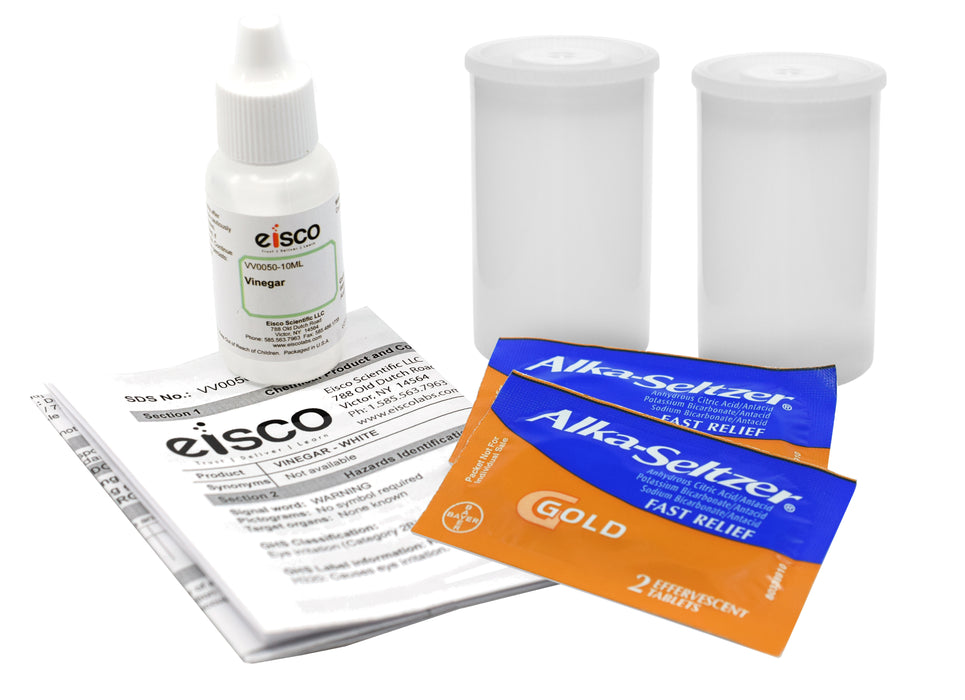 Film Canister Rockets Kit - STEM Learning - Science Fair Kits by Eisco ...