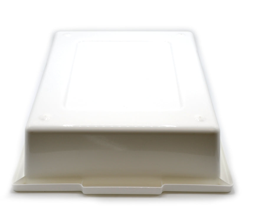 Utility Tray, Polypropylene Plastic - 21" x 17" x 5" - Eisco Labs