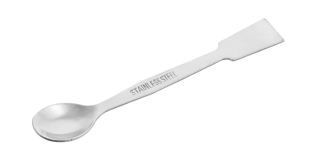 12PK Scoops with Spatula, 4.9" - Stainless Steel, Polished