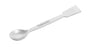 Scoop with Spatula, 4.9" - Stainless Steel, Polished