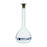 Volumetric Flask, 1000ml - Class A - 24/29 Polyethylene Stopper, Borosilicate Glass - Blue Graduation, Tolerance ±0.400 - Eisco Labs