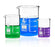 Safety Pack Beaker Set, 250ml, 100ml & 50ml - Low Form, White Graduations - Borosilicate 3.3 Glass