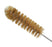Bristle Cleaning Brush, 9.25" - Fan Shaped End - 1.25" Diameter