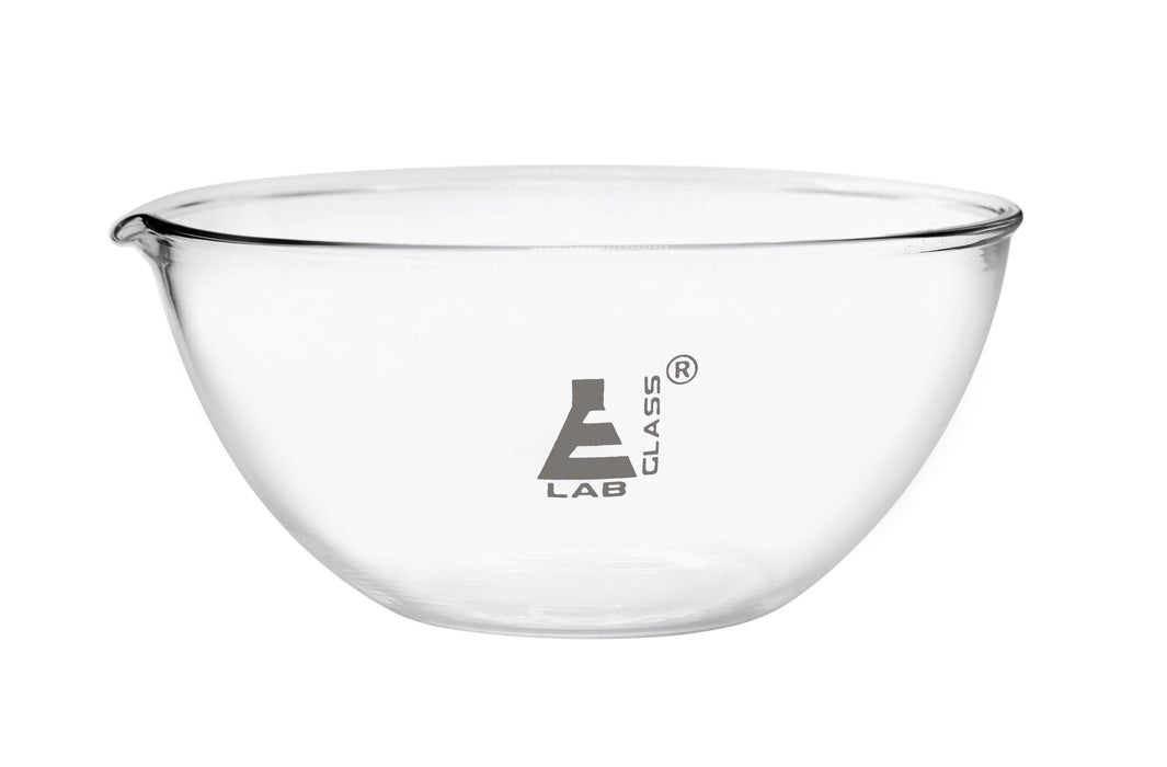 Evaporating Basin, 500ml - Flat Bottom - Borosilicate Glass - Eisco Labs