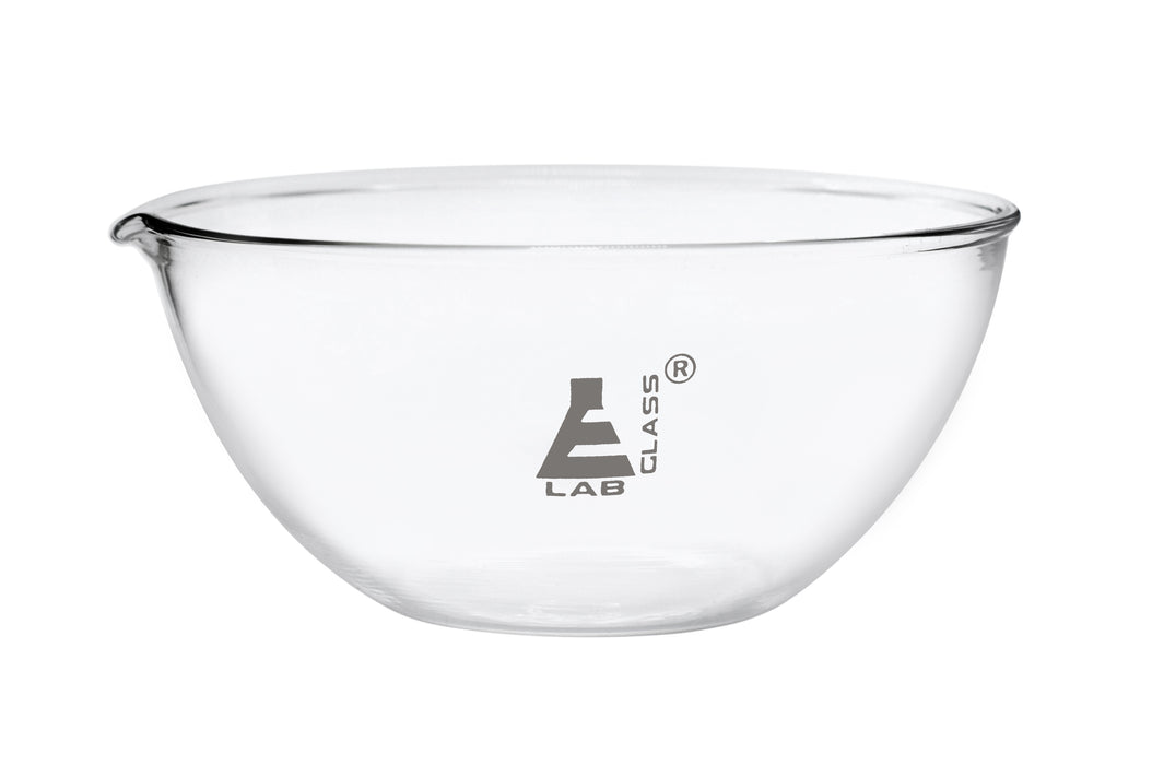 Evaporating Basin, 500ml - Flat Bottom - Borosilicate Glass - Eisco Labs