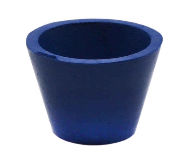 Filter Adapter Tapered Cone, Size 3 -  Designed for use with Buchner Funnels - 36mm Top, 23.5mm Bottom,  25mm Height, 3mm Thickness - Neoprene Rubber - Eisco Labs