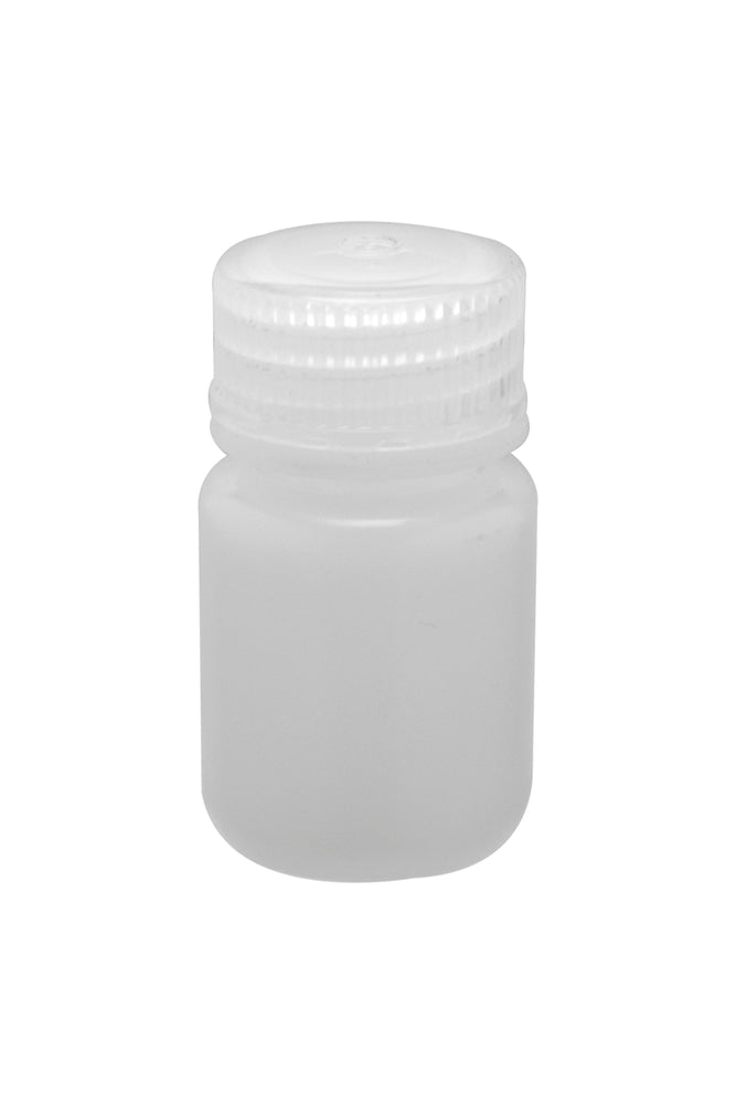 Reagent Bottle, 30mL - Wide Mouth with Screw Cap - HDPE