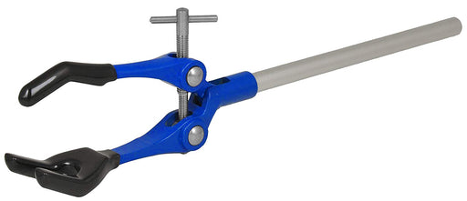 3 Finger Extension Clamp on Stainless Steel Rod - 3.4" Max Opening