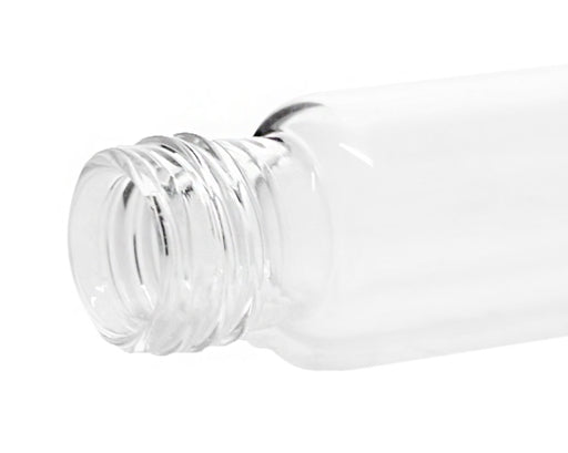 Bijou Vial, 14ml - Borosilicate 3.3 Glass, Aluminum Screw Cap with Rubber Liner 22 x 60 mm (2.4" Height) - Flat Bottom - Eisco Labs