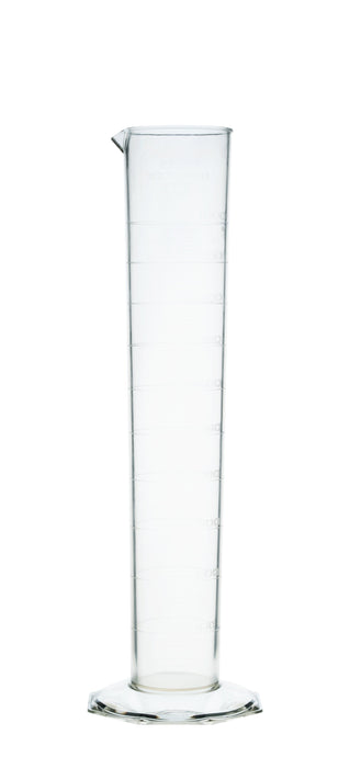 Measuring Cylinder, 1000ml - Class B - TPX Plastic, Octagonal Base, Moulded Graduations - Industrial Quality, Autoclavable - Eisco Labs