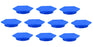10PK No. 7  Snap Caps, Blue - Replacement Snap Caps