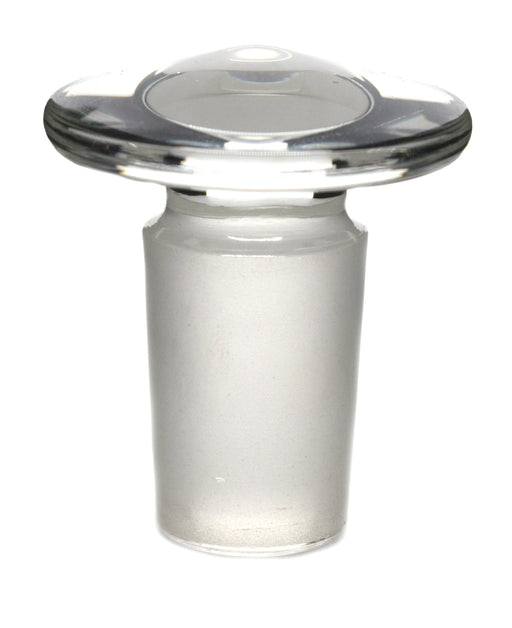 Stopper, 19/26 - Flat Head, Solid Cone - Borosilicate Glass - Eisco Labs