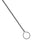 Bristle Cleaning Brush, 9.25" - Fan Shaped End - 0.5" Diameter
