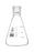 Erlenmeyer Flask with 19/26 Joint, 100ml Capacity, 25ml Graduations, Interchangeable Screw Thread Joint, Borosilicate Glass - Eisco Labs