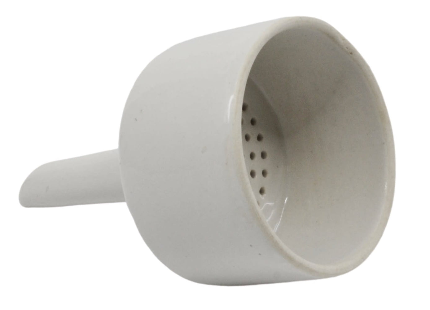 Buchner Funnel, 6cm - Porcelain - Straight Sides, Perforated Plate