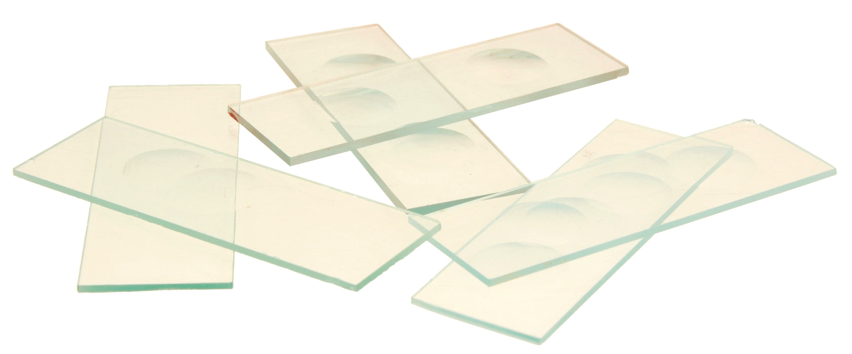 Triple Concavity Microscope Slides, Pack of 50 (Discontinued)