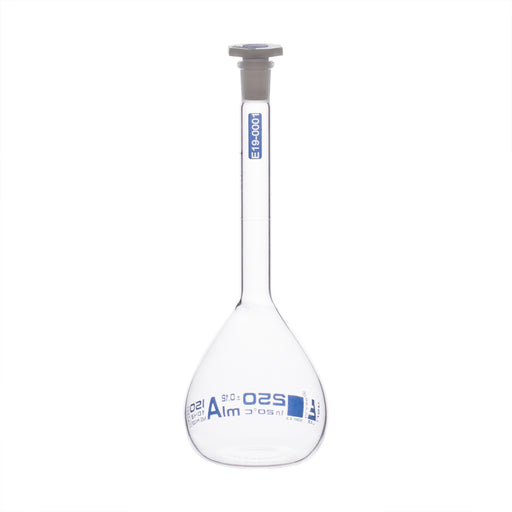 Volumetric Flask, 250ml - Class A, ASTM, ±0.12ml Tolerance