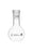 Boiling Flask with 19/26 Joint, 50ml Capacity, Flat Bottom, Interchangeable Screw Thread Joint, Borosilicate Glass - Eisco Labs
