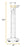 Graduated Cylinder, 25ml - Class A - White Graduations, Round Base