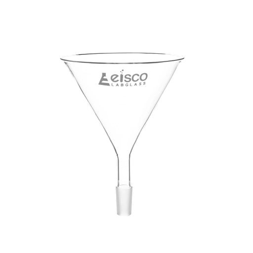 Jointed Powder Funnel, 100mm - 14/23 Joint Size - Borosilicate Glass - Eisco Labs