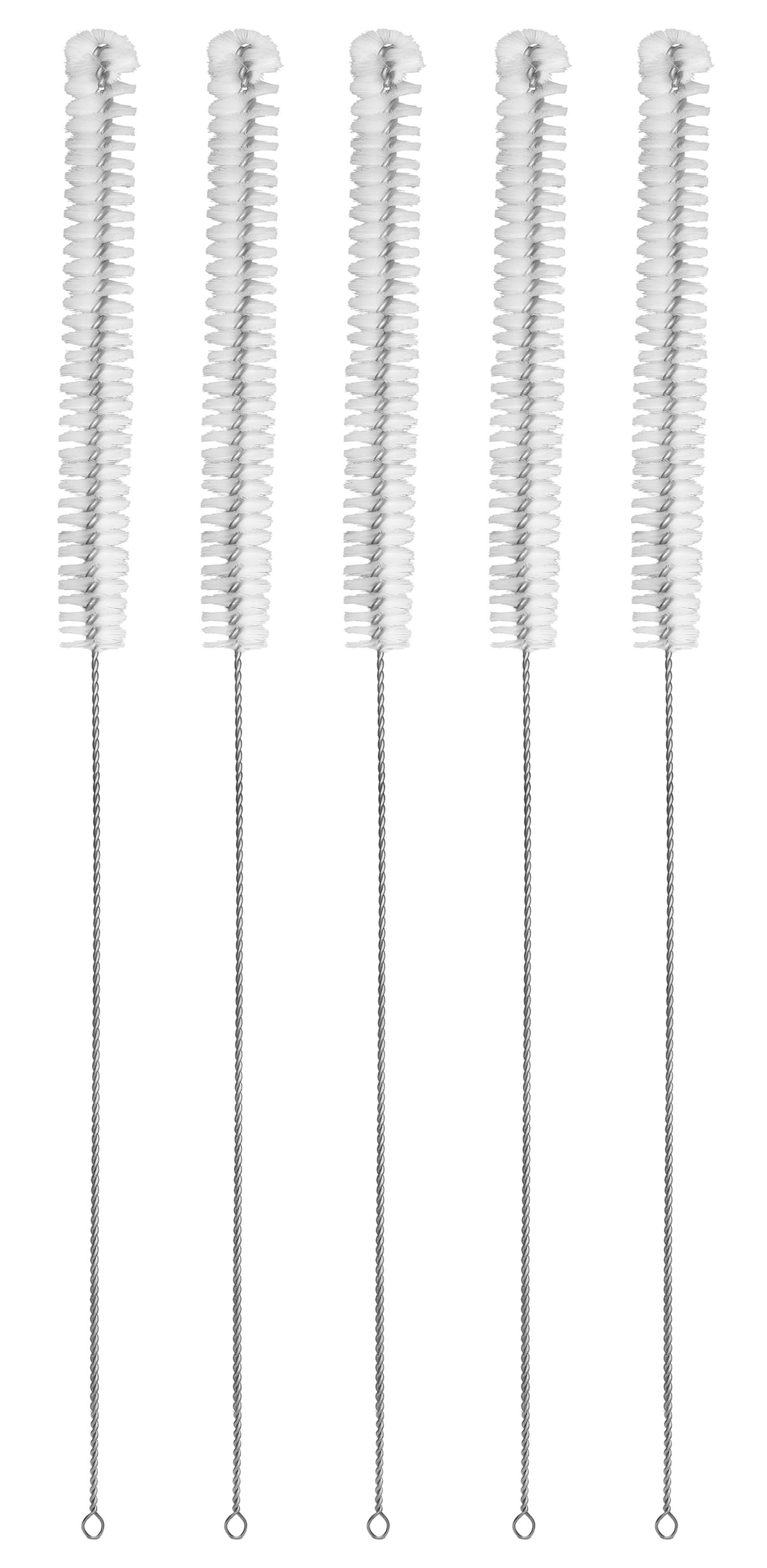 5PK Nylon Burette Cleaning Brushes, 30.5" For Burettes up to 0.75" D