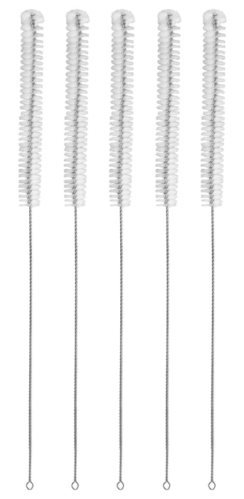 5PK Nylon Burette Cleaning Brushes, 30.5" - For Burettes up to 0.75" Diameter