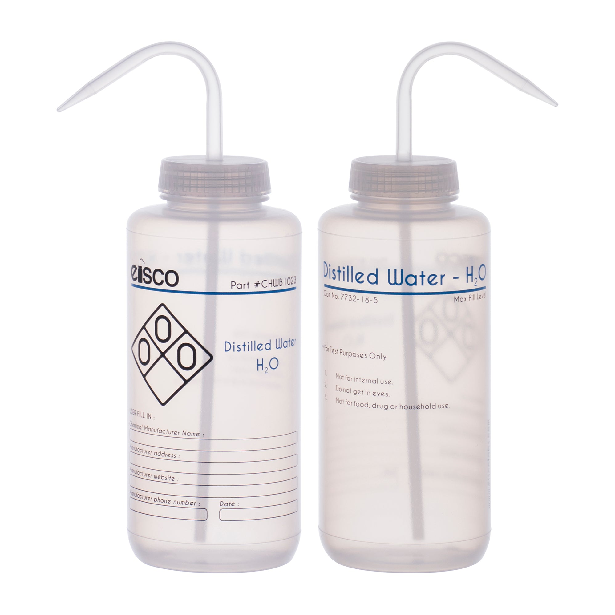 Performance Plastic Wash Bottles — Eisco Labs